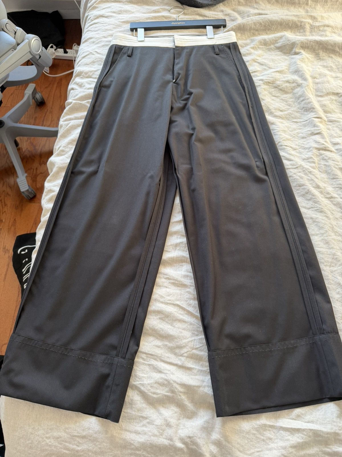 SIMPLE PROJECT Simple Project Pleated Trousers Size US 29 - 1 Thumbnail