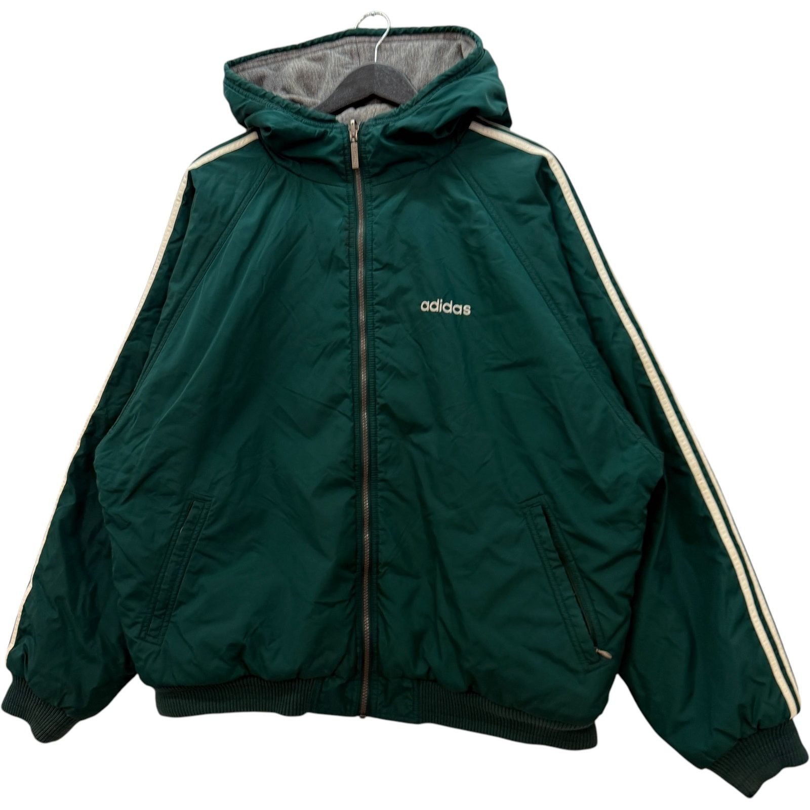Adidas Vintage Adidas Spellout Logo Windbreaker XL Size US XL / EU 56 / 4 - 3 Thumbnail