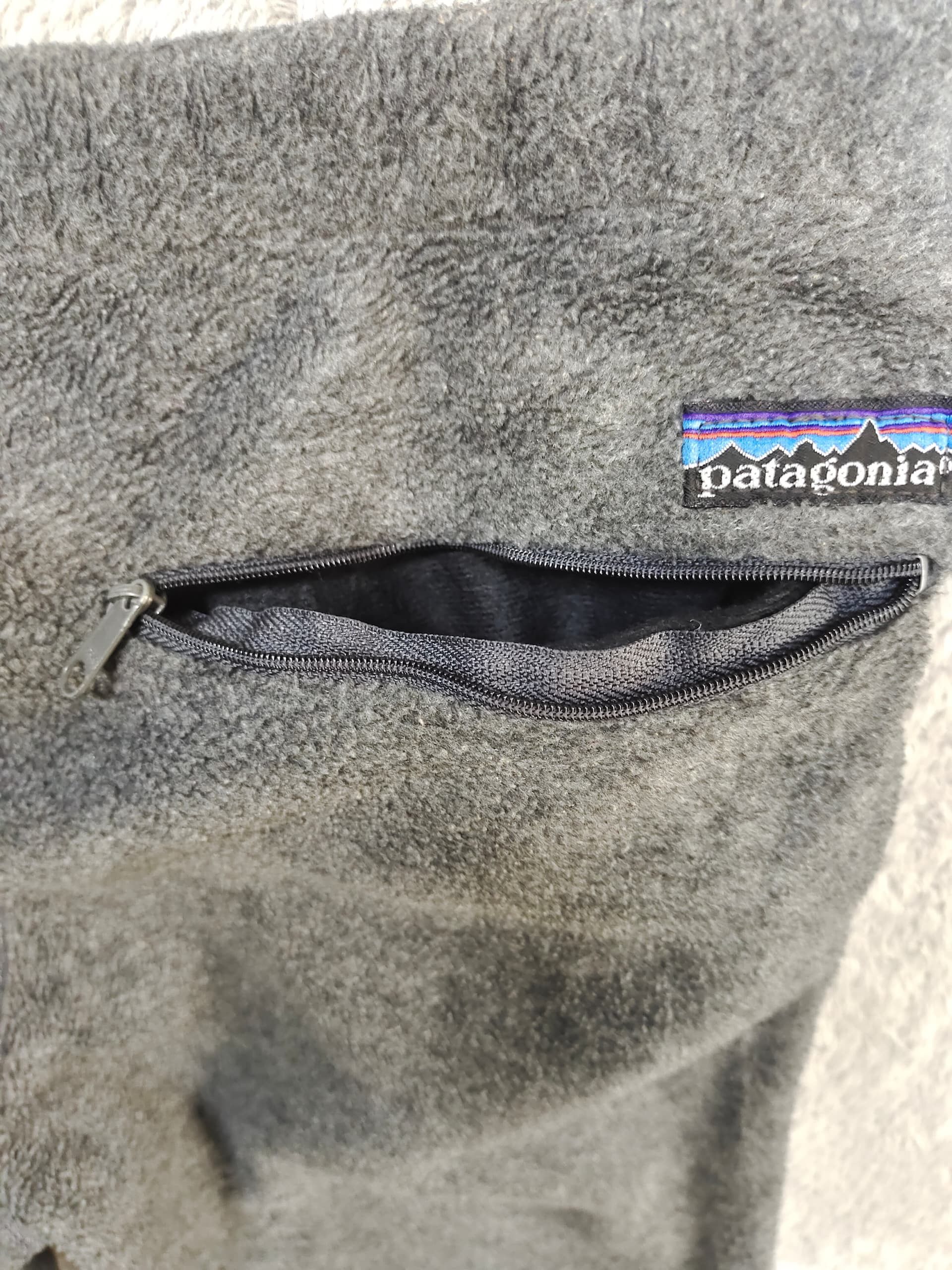 Patagonia Patagonia Synchilla Fleece Pants, Heather Grey USA Made Size 32" / US 10 / IT 46 - 9 Thumbnail