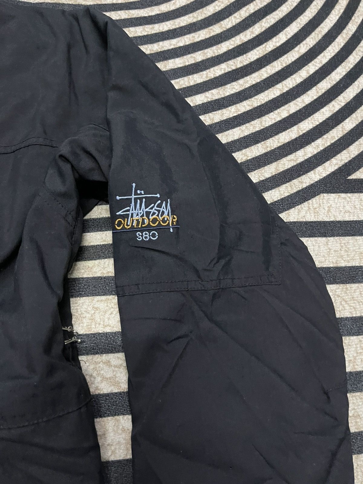 Stussy VINTAGE OG STUSSY OUTDOOR S80 WINDBREAKER DISTRESSED Size US M / EU 48-50 / 2 - 9 Thumbnail