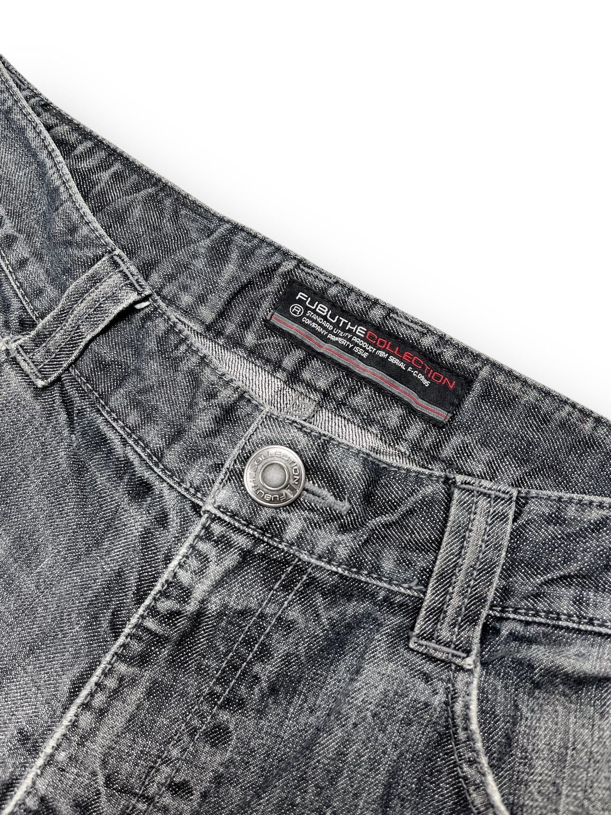 Fubu Fubu Collection Vintage Distressed Denim Pants Size US 31 - 9 Thumbnail