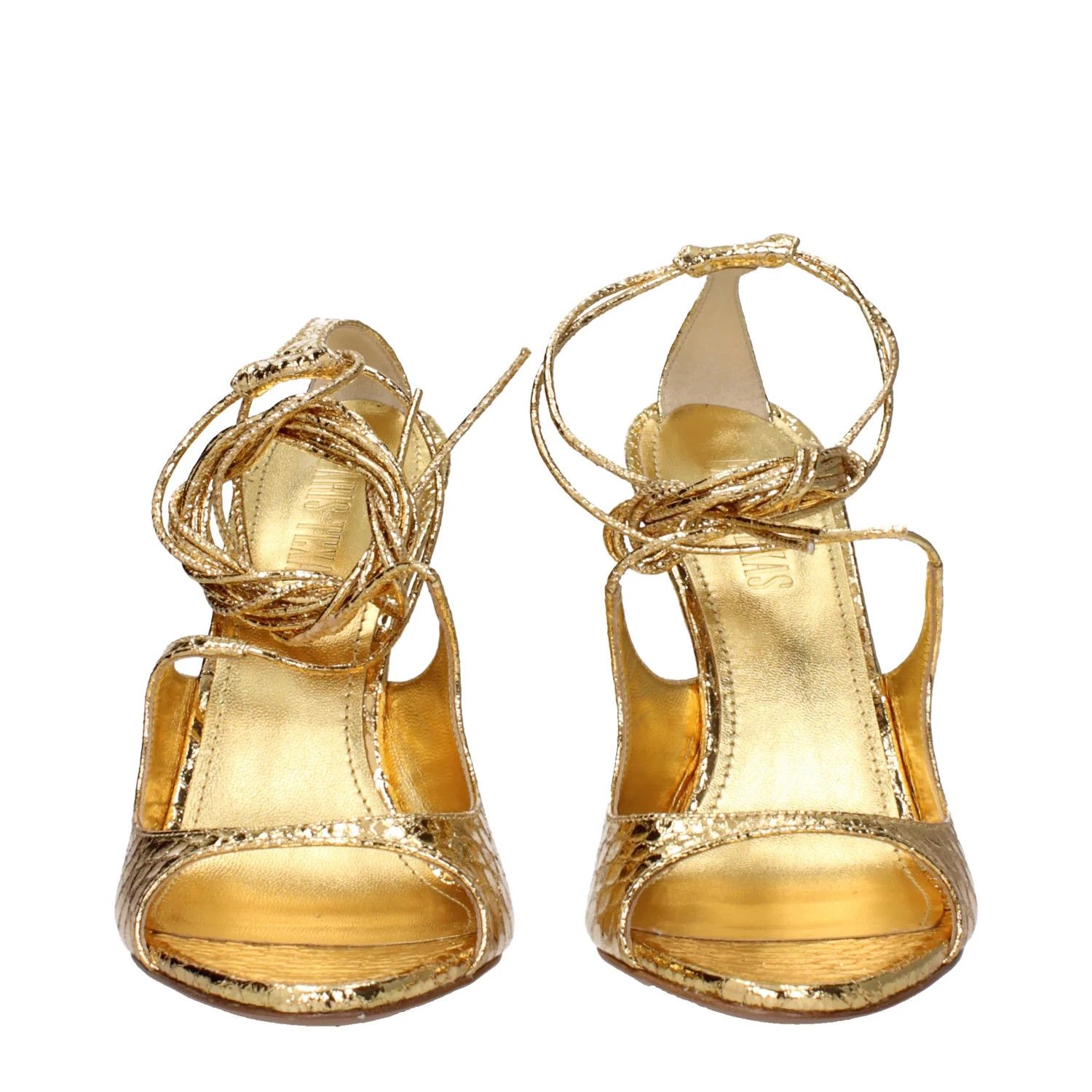 Paris Texas ob1o1e1124 Leather Sandals in Gold Size US 9 / IT 39 - 3 Thumbnail