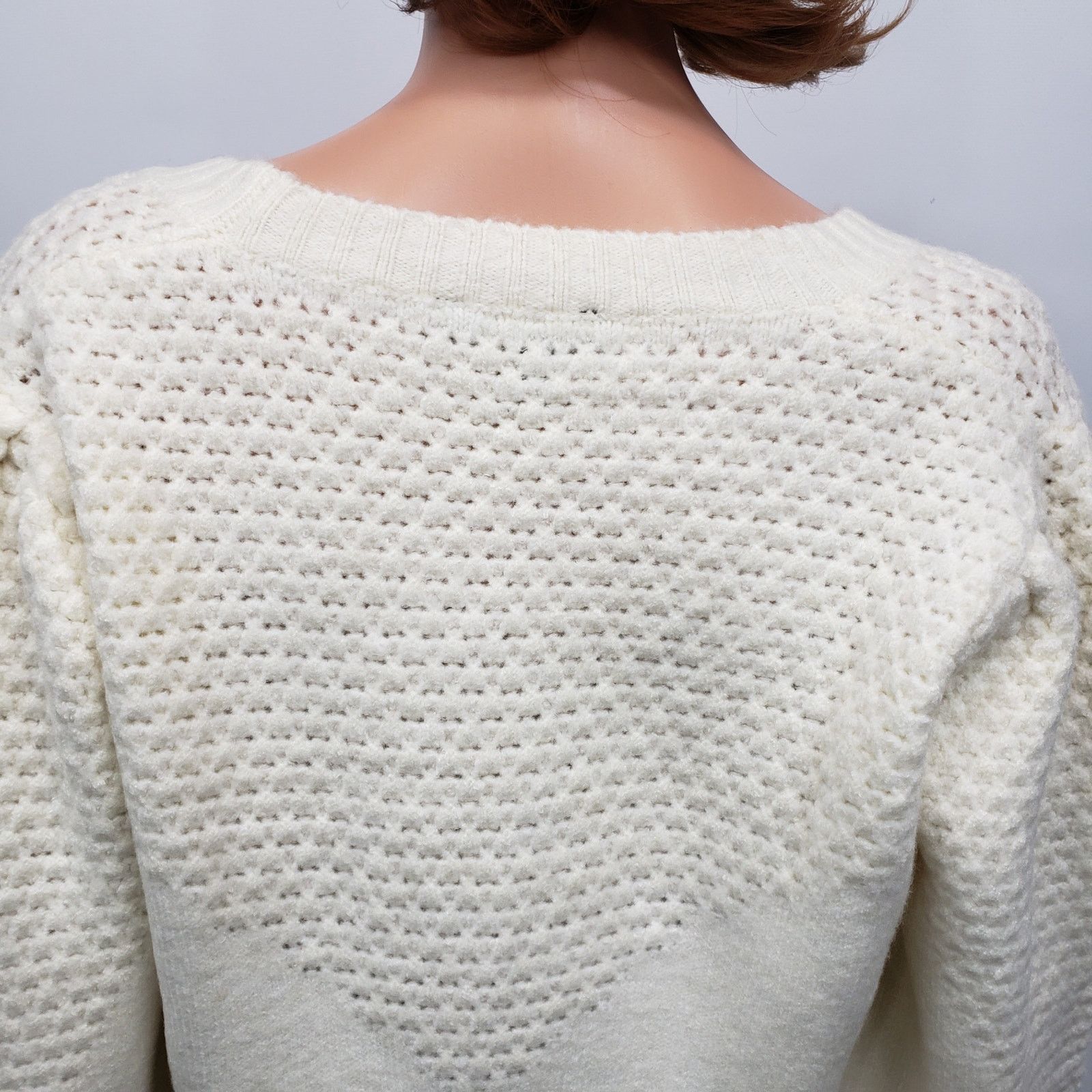Lulus NWOT Lulus Warming Up to You Knit Cropped Cardigan Sweater Size M / US 6-8 / IT 42-44 - 12 Thumbnail