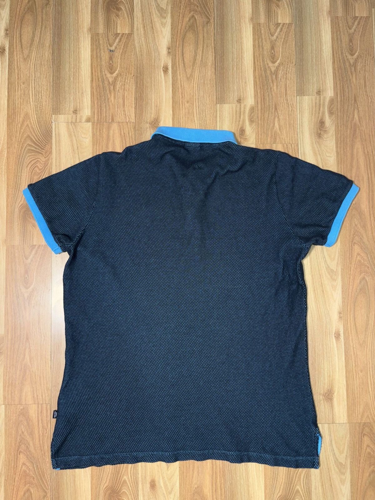 Puma Puma Textured Micro-Knit Polo Navy Blue Size L 585679-01 Size US L / EU 52-54 / 3 - 2 Thumbnail