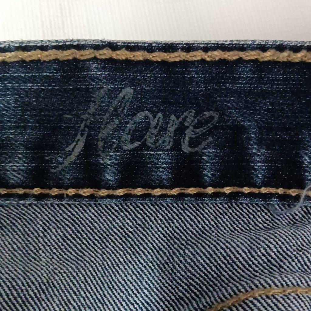 Calvin Klein CALVIN Klein Flare Jeans Blue Denim Low Rise Bootcut Sz 4 Size 27" / US 4 / IT 40 - 8 Thumbnail