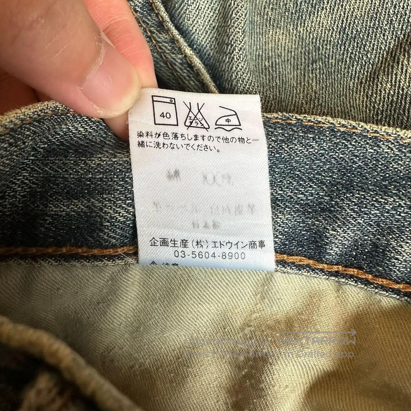 Vintage Vintage Wrangler Distressed Jeans. Size US 34 / EU 50 - 4 Thumbnail