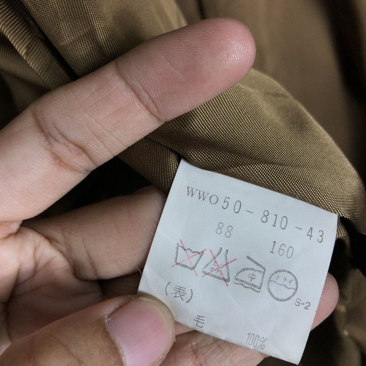 Burberry 🔥VINTAGE FLY WOOL HERRINGBONE LONG JACKET BURBERRYS Size US M / EU 48-50 / 2 - 21 Thumbnail