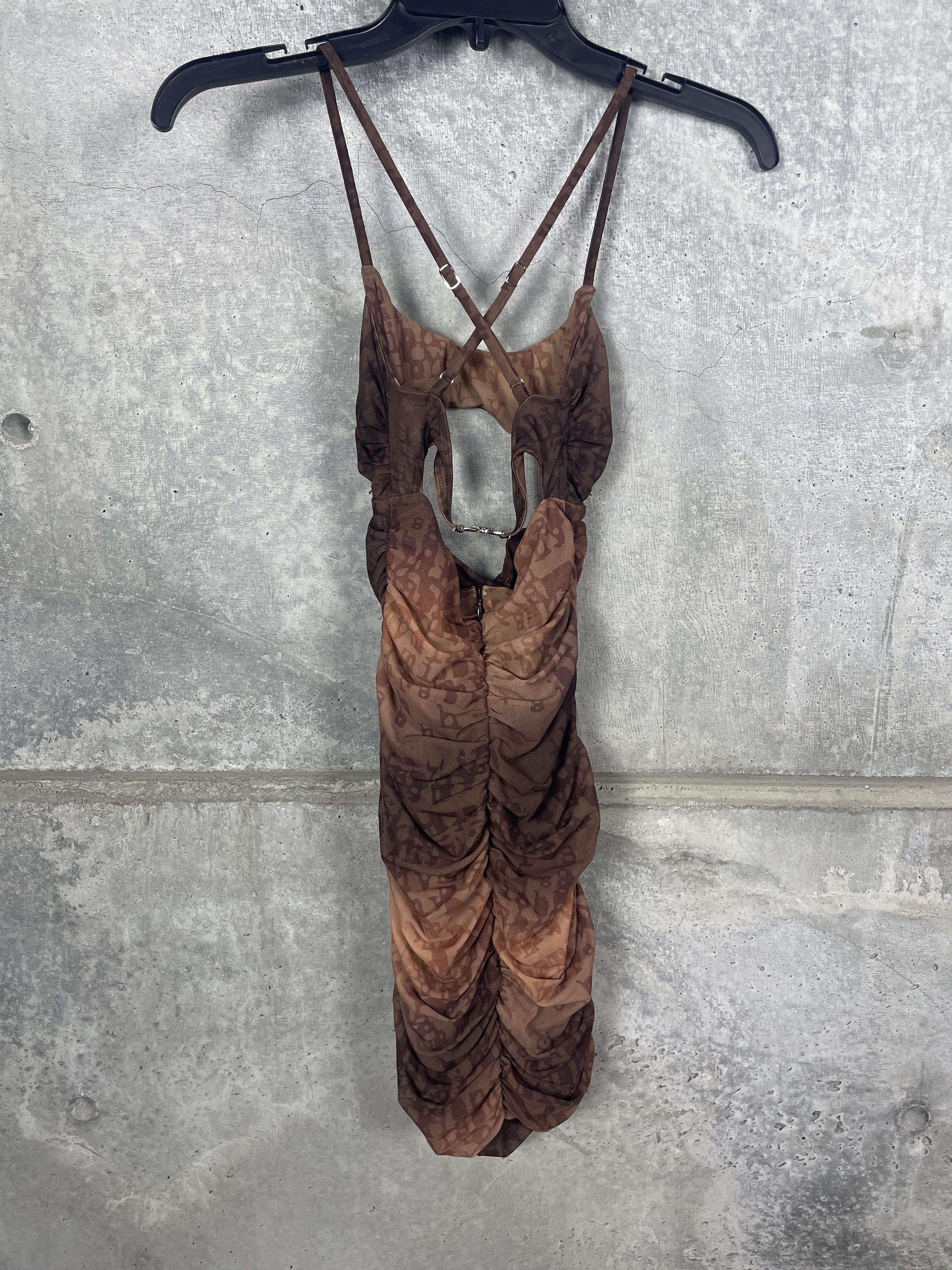 Misbhv $395 MISBHV Typewriter Mini Dress Size XS / US 0-2 / IT 36-38 - 6 Thumbnail