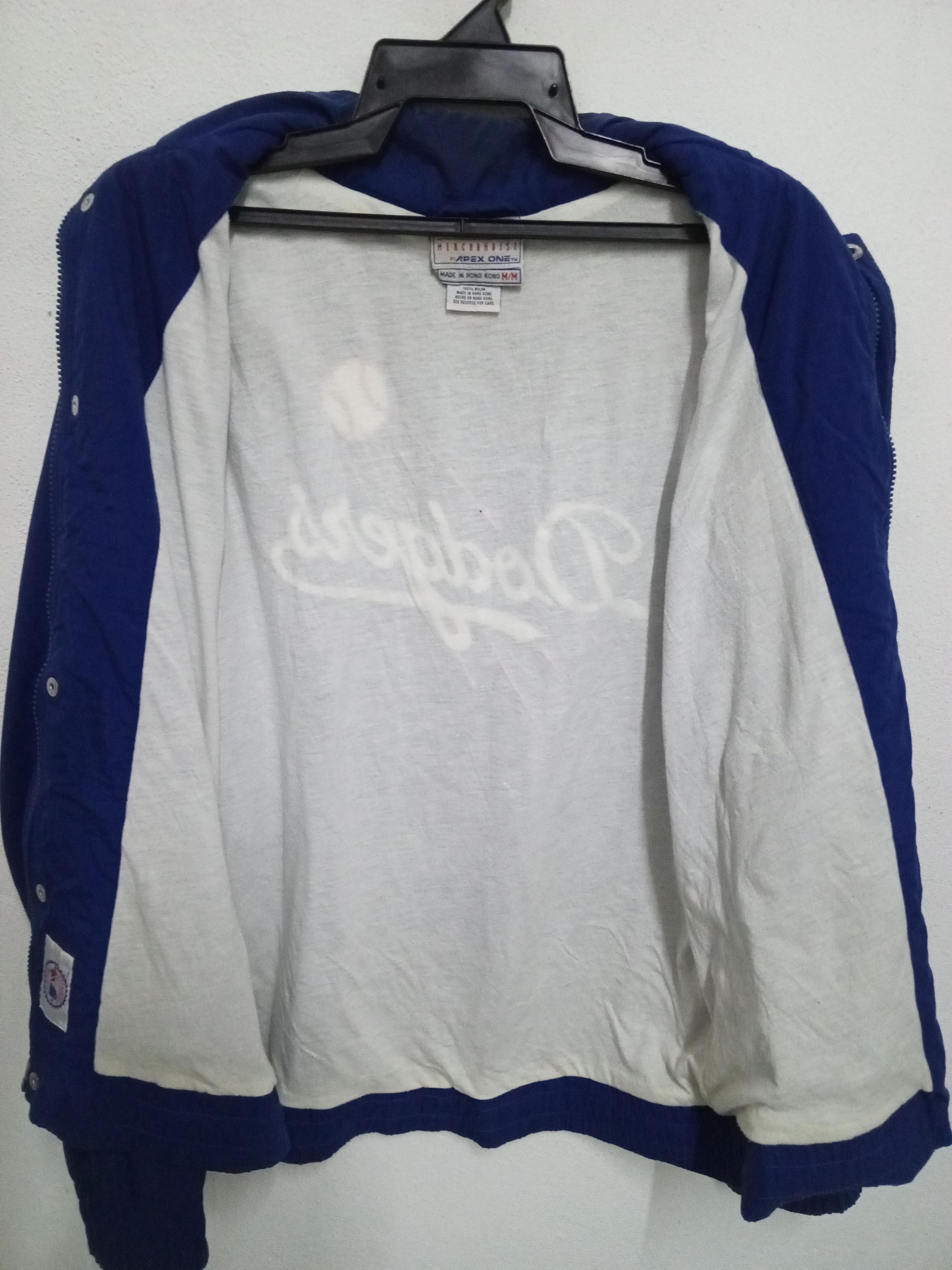 NFL vtg 90s apex one ×nfl× LA nylon jacket Size US L / EU 52-54 / 3 - 5 Thumbnail