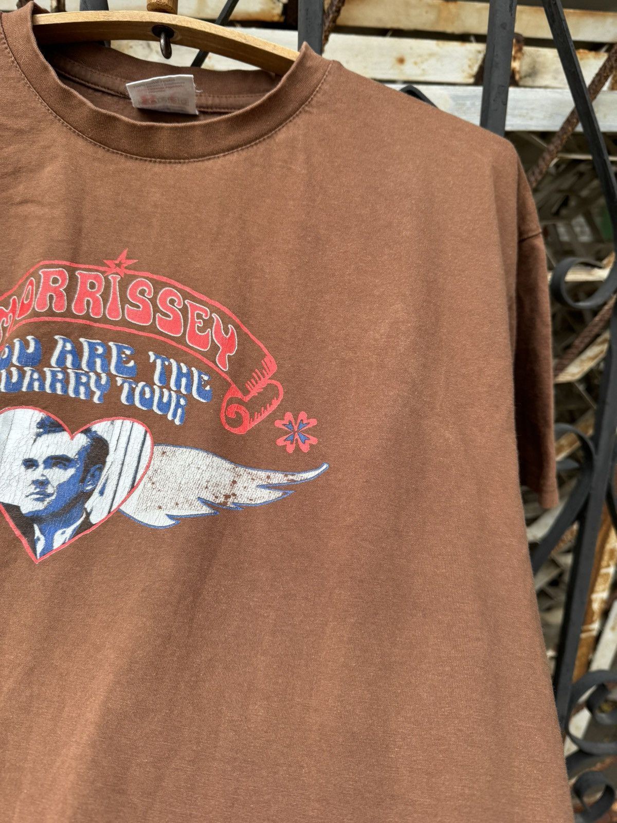 Band Tees Vintage Morrisey Quarry T Shirt Y2K The Smiths Size US L / EU 52-54 / 3 - 11 Thumbnail