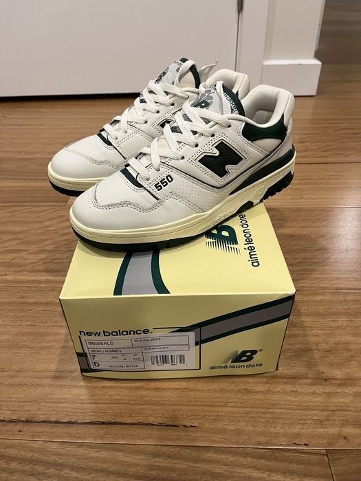 New Balance 550 x Aime Leon Dore White Green, BB550ALD