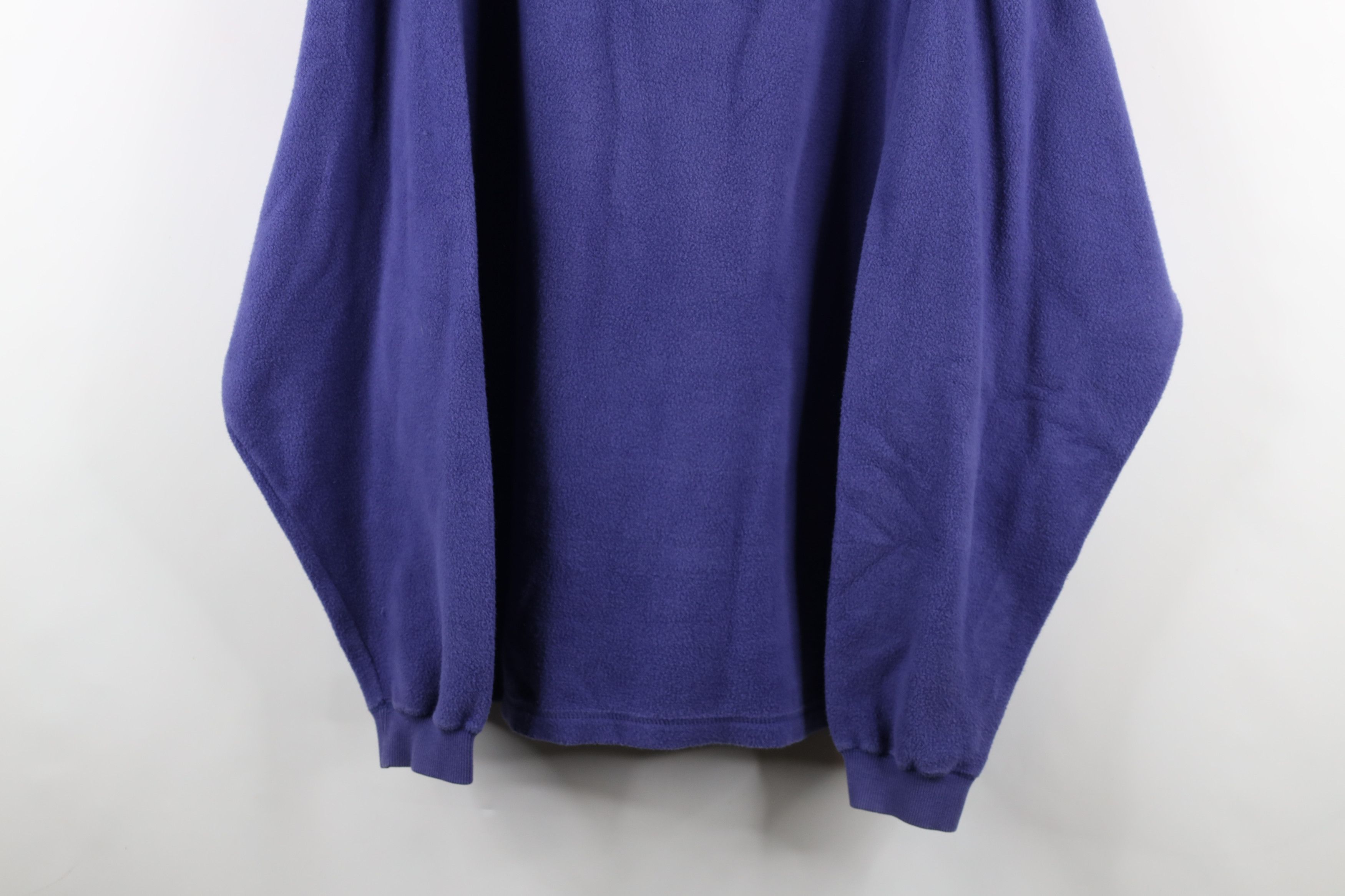 Vintage Vintage 90s Streetwear Reverse Fleece Collared Sweatshirt Size US XL / EU 56 / 4 - 3 Thumbnail