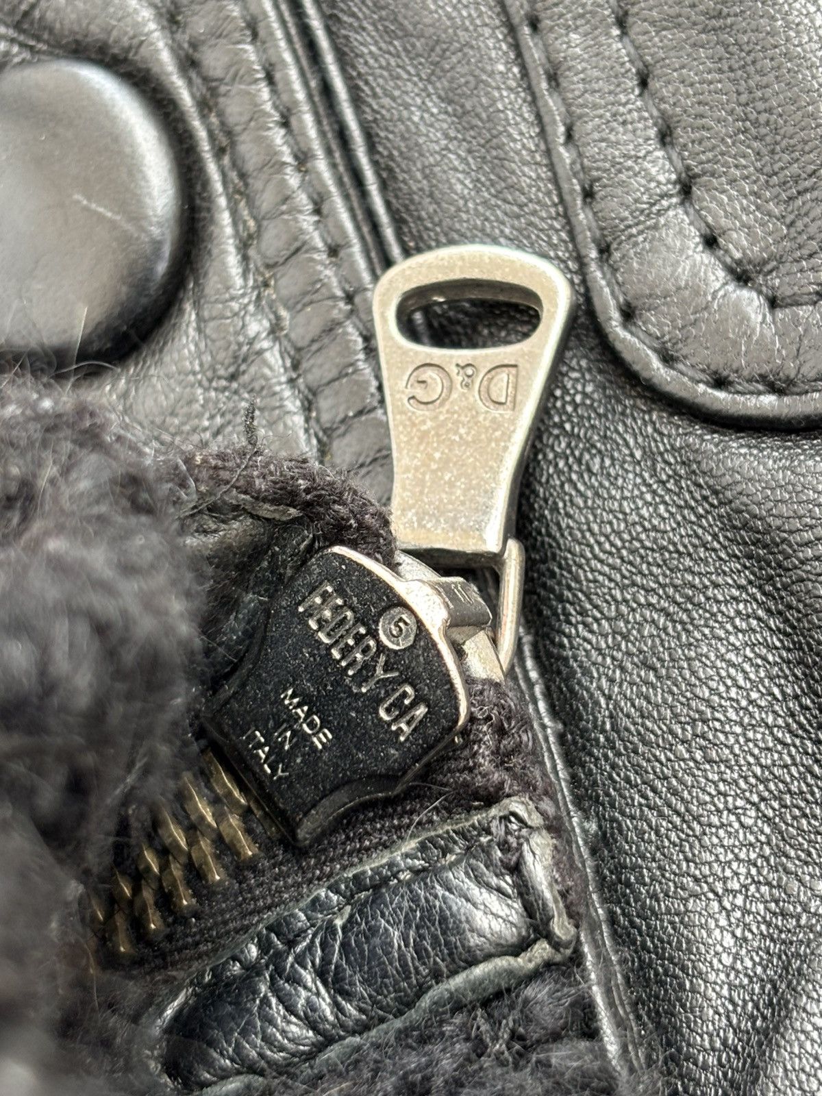 Dolce & Gabbana Y2K Crop Napoleon Leather Jacket Size US XS / EU 42 / 0 - 10 Thumbnail