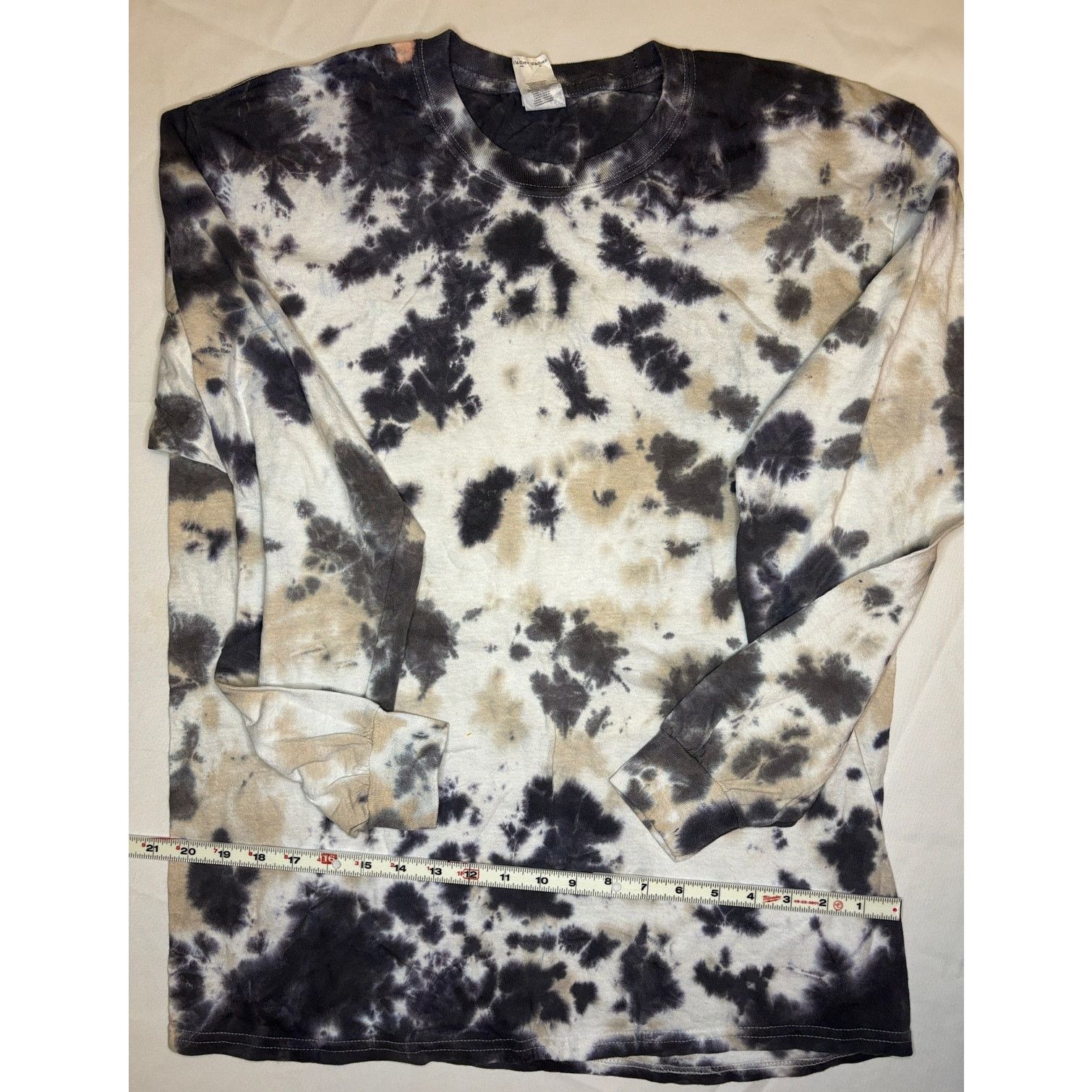 Gildan GILDAN Adult Long Sleeve Tie Dyed Cotton T-Shirt | Size L Size US L / EU 52-54 / 3 - 4 Thumbnail