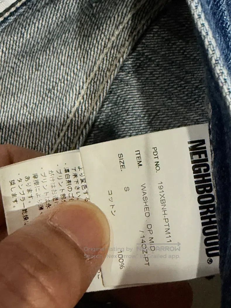 Neighborhood Neighborhood size S Denim Jeans, Size S, Dark Blue Washed D Size US 27 - 5 Thumbnail