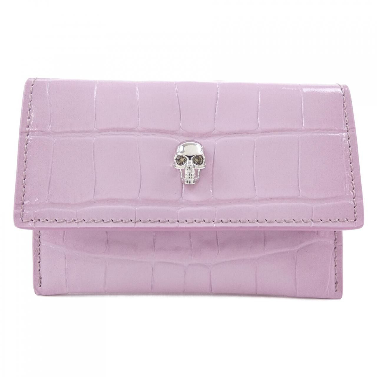 Alexander McQueen Alexander McQueen CARD CASE Card Case Leather Card Case 632039 DUTY FREE for USA