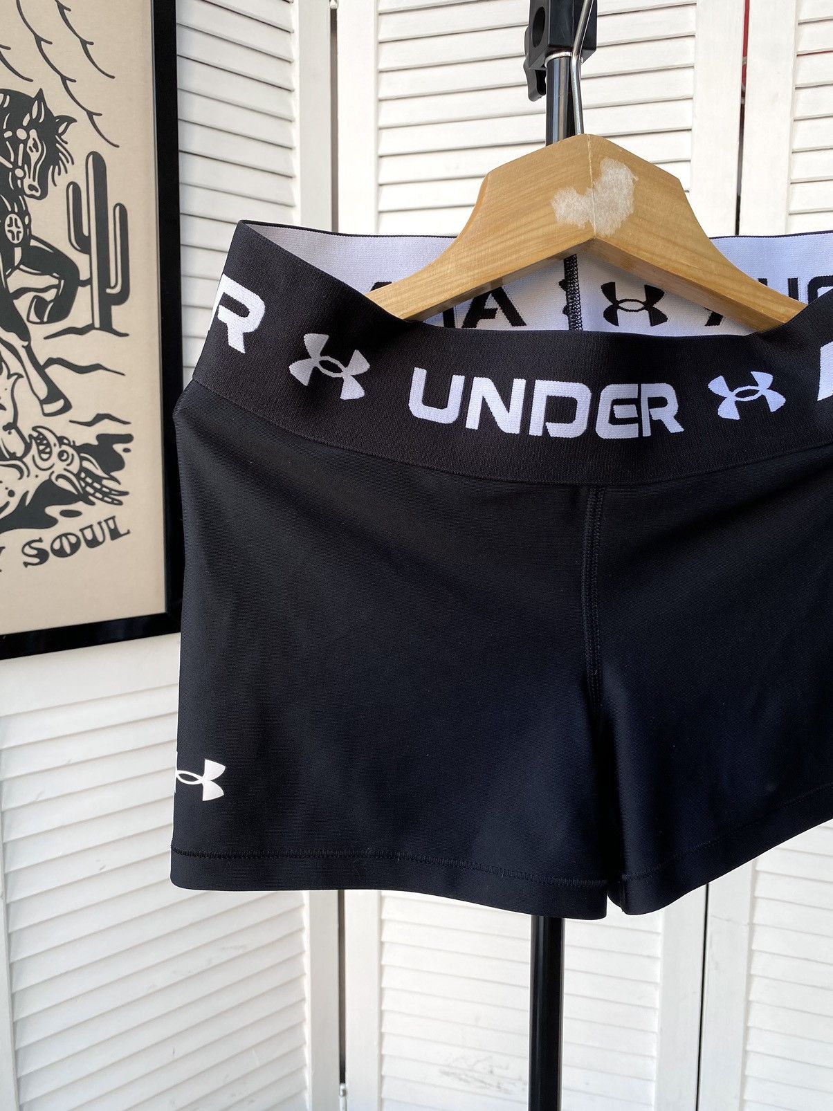 Under Armour Under Armour Compression Running Training Bike Sports Shorts Size 27" / US 4 / IT 40 - 6 Thumbnail