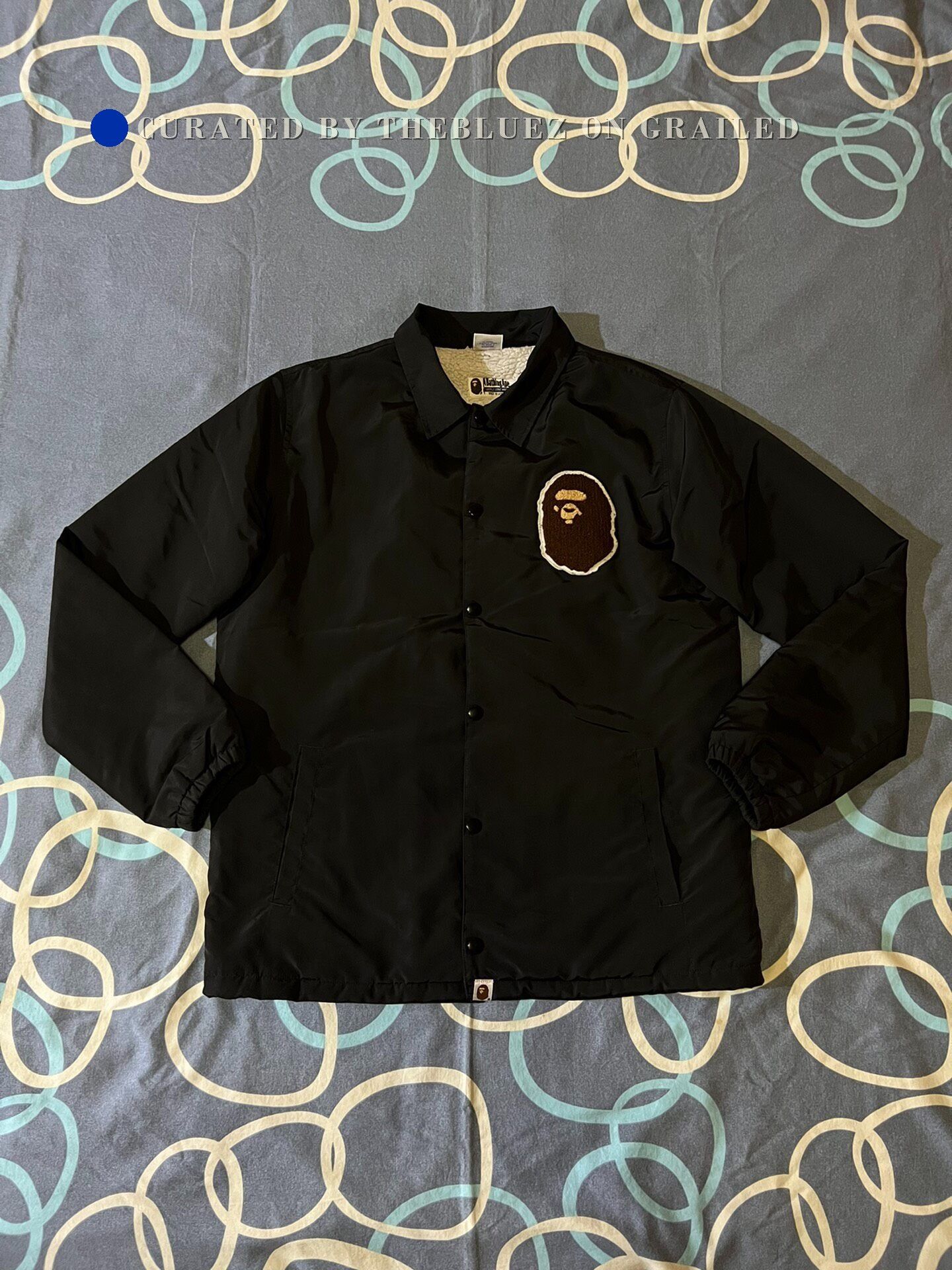 Bape BAPE x Champion Embroidered Coach Jacket Size US L / EU 52-54 / 3 - 1 Thumbnail