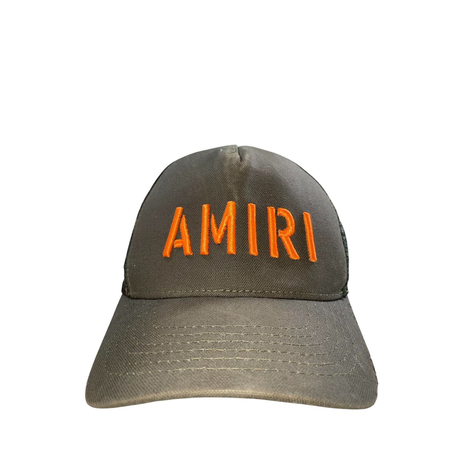 Amiri Amiri Orange Core Logo Camo Hat Size ONE SIZE - 1 Thumbnail