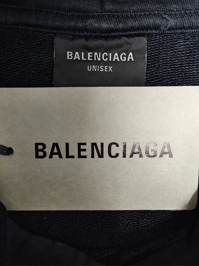 Balenciaga Balenciaga 25ss Dissolved 3B Liquified Washed Worn Hoodie 2 Size US XXS / EU 40 - 5 Thumbnail