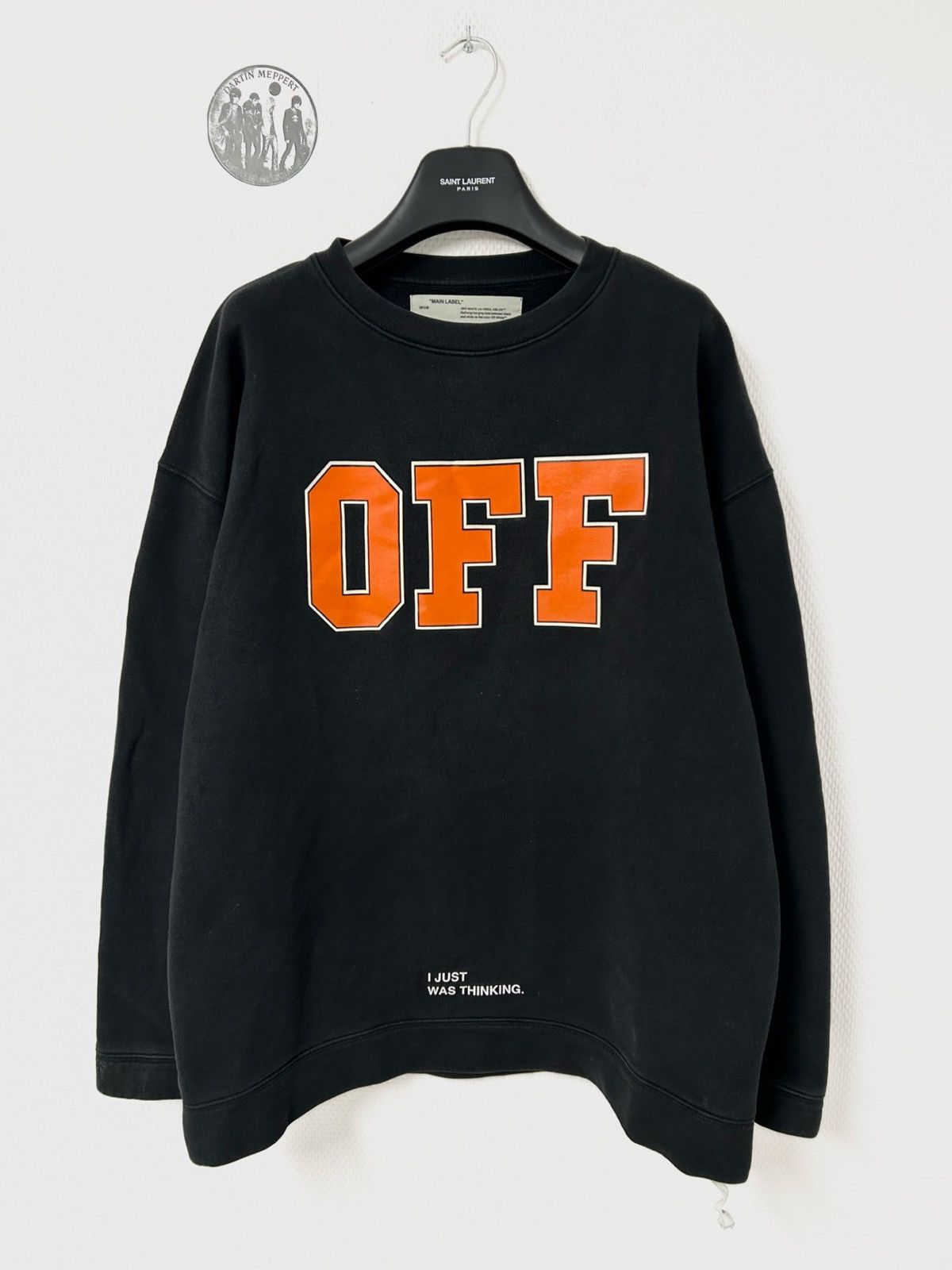 FW2017 “I Just Was Thinking” Crewneck