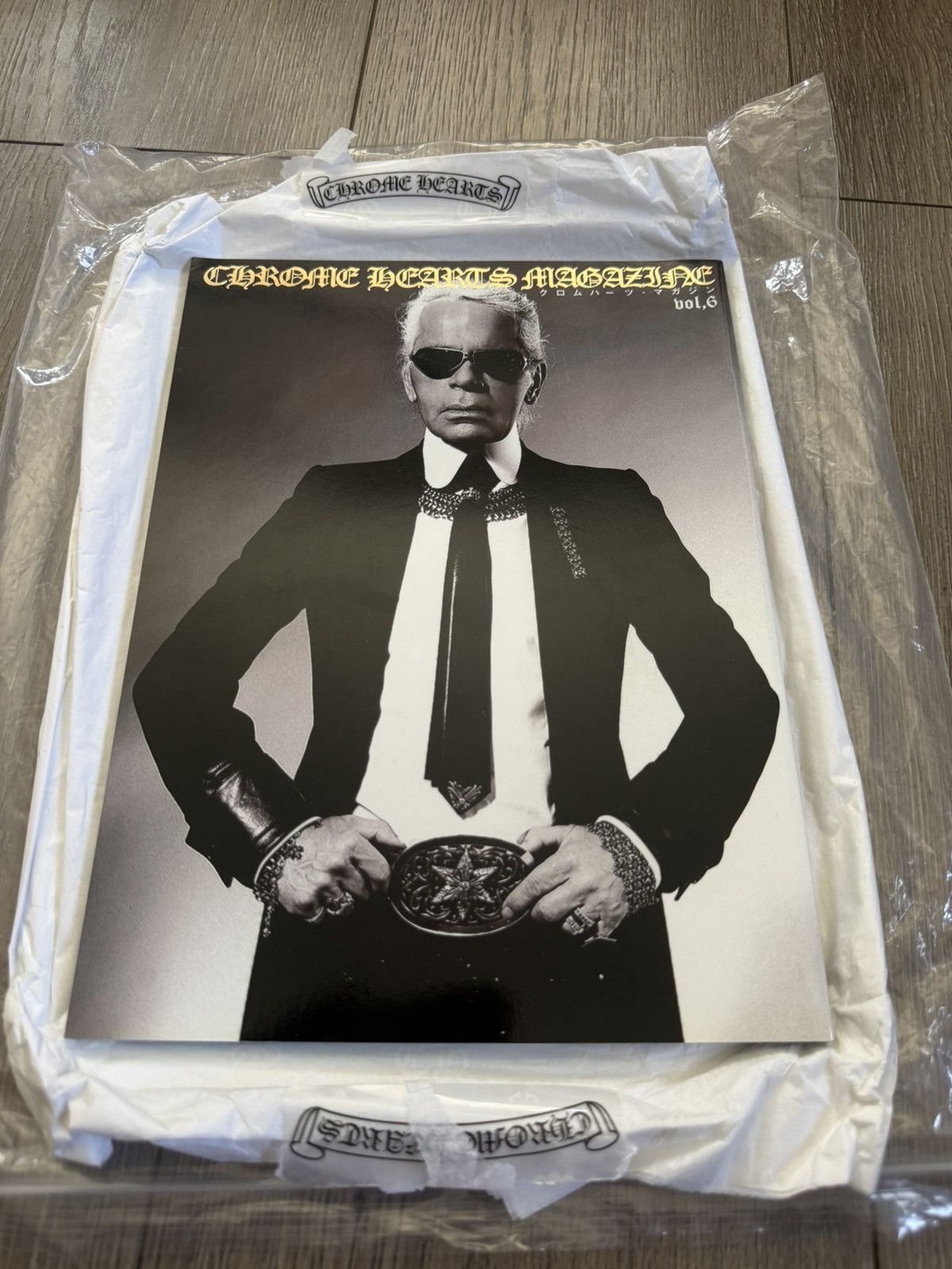 Chrome Hearts Chrome Hearts Magazine Full Series 2 Volume 1-7 Box