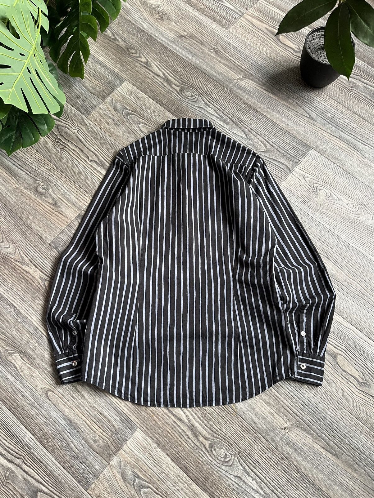 Marimekko × Vintage MARIMEKKO VINTAGE RARE STRIPED JAPANESE GRUNGE CLASSIC SHIRT Size US M / EU 48-50 / 2 - 2 Thumbnail