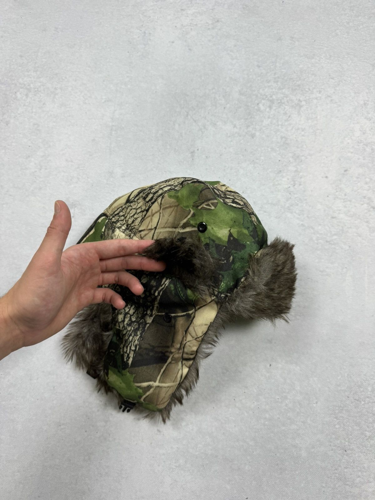 Hysteric Glamour Vintage 2000s Style Trapper Faux Fur Ushanka Winter Hat Y2F Size ONE SIZE - 7 Thumbnail