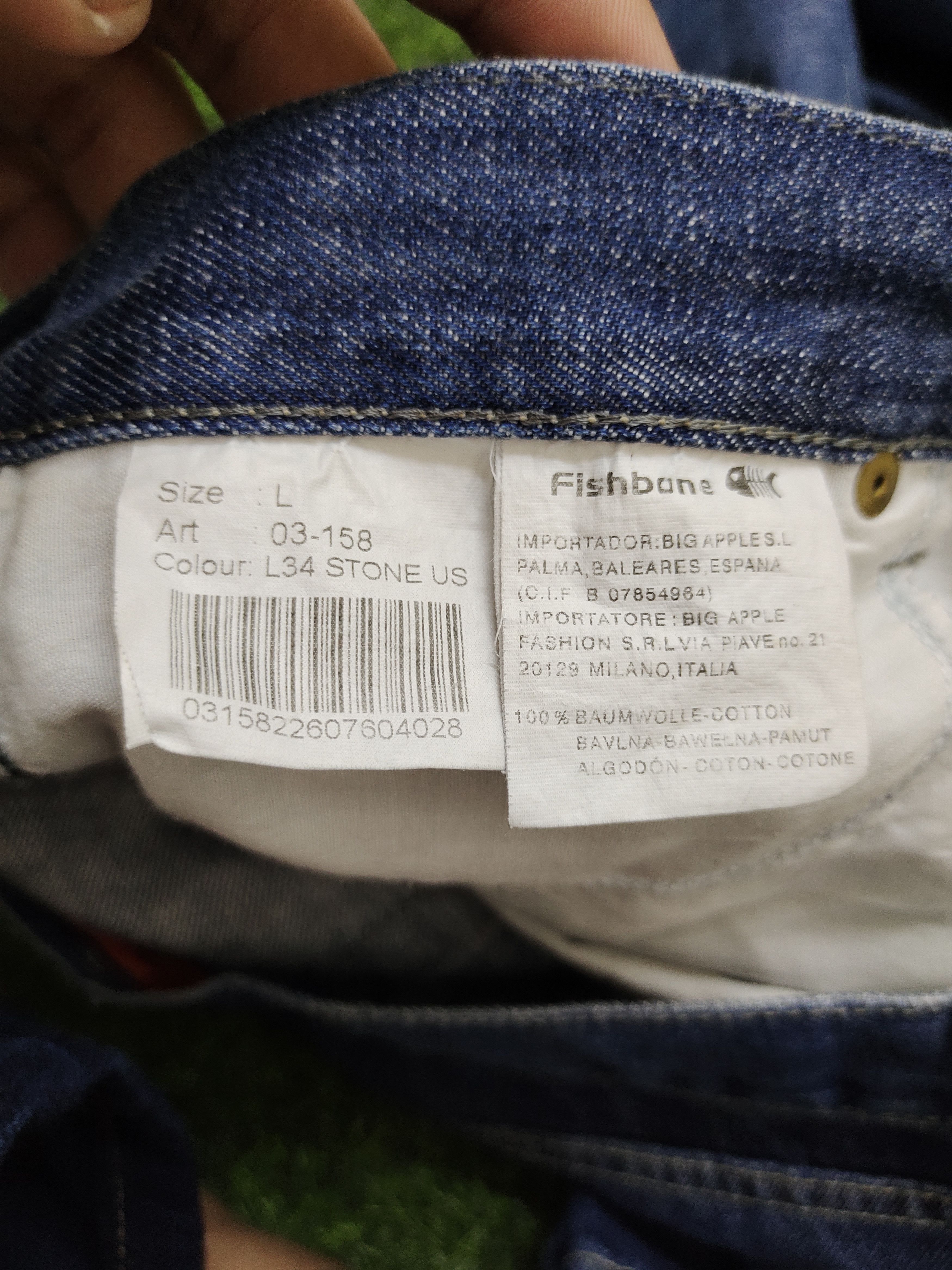If Six Was Nine Flare Jeans Fishbone Faded Boot Cut Bell Bottom Size US 28 / EU 44 - 21 Thumbnail