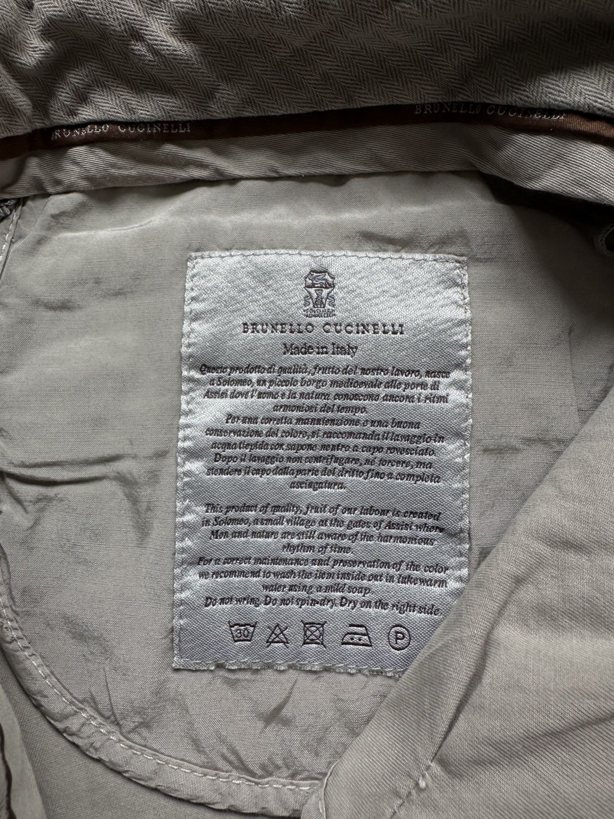 Brunello Cucinelli Brunello Cucinelli Chino Pants Womens Size 27" / US 4 / IT 40 - 12 Thumbnail
