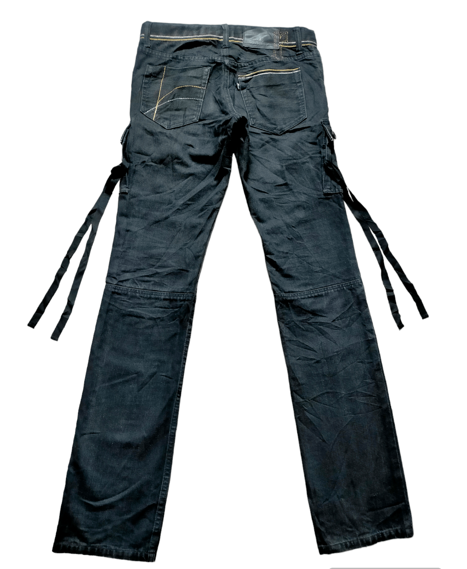 Japanese Brand Roen Jeans Cargo Punk Style Size US 30 / EU 46 - 2 Thumbnail