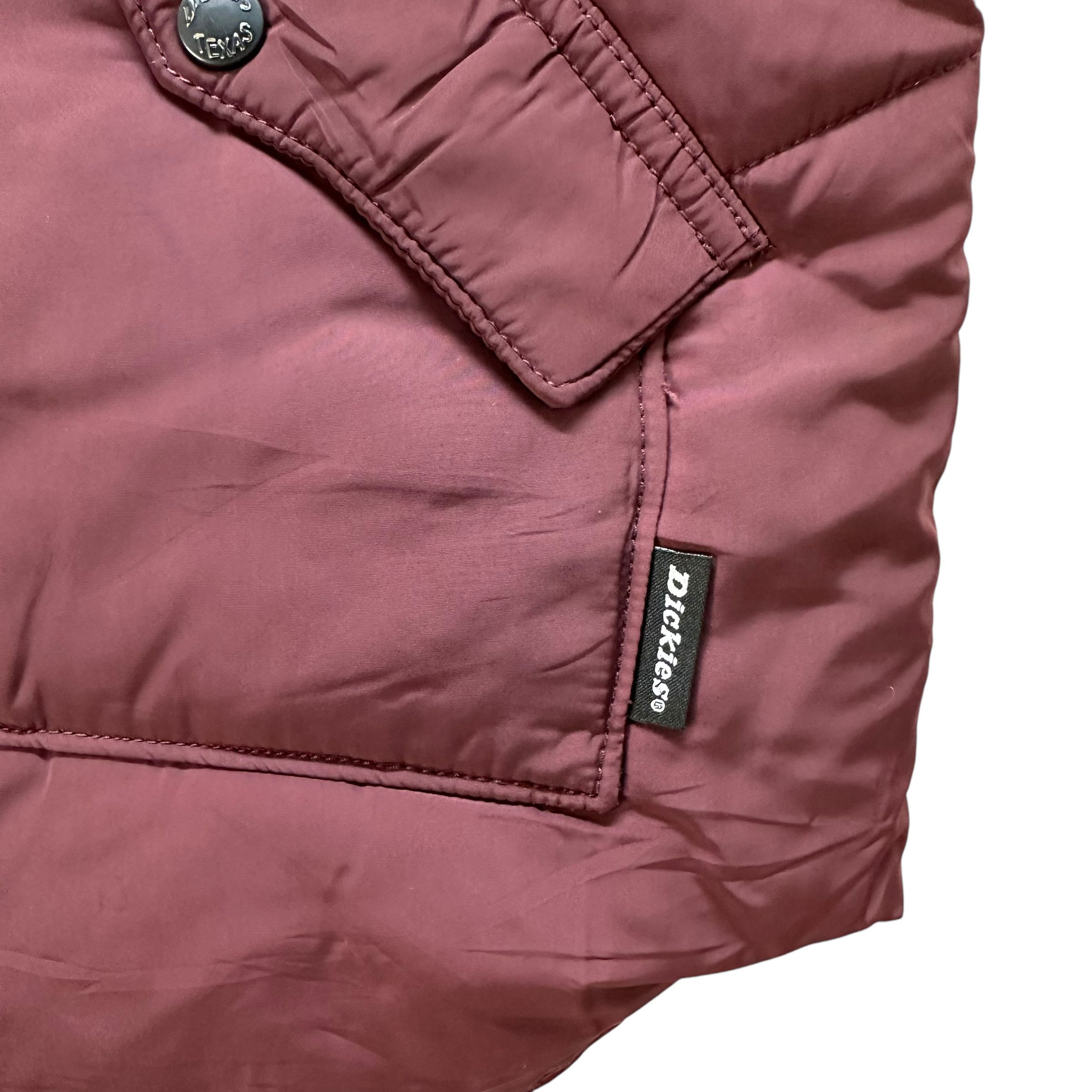 Dickies Vintage DICKIES Texas Maroon Puffer Vest #A78-1903 Size US M / EU 48-50 / 2 - 5 Thumbnail