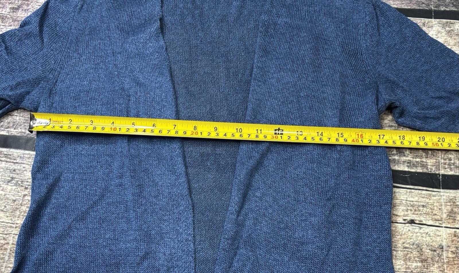 Other J Jill Cardigan Sweater Womens Medium Linen Blend Long Size M / US 6-8 / IT 42-44 - 10 Thumbnail