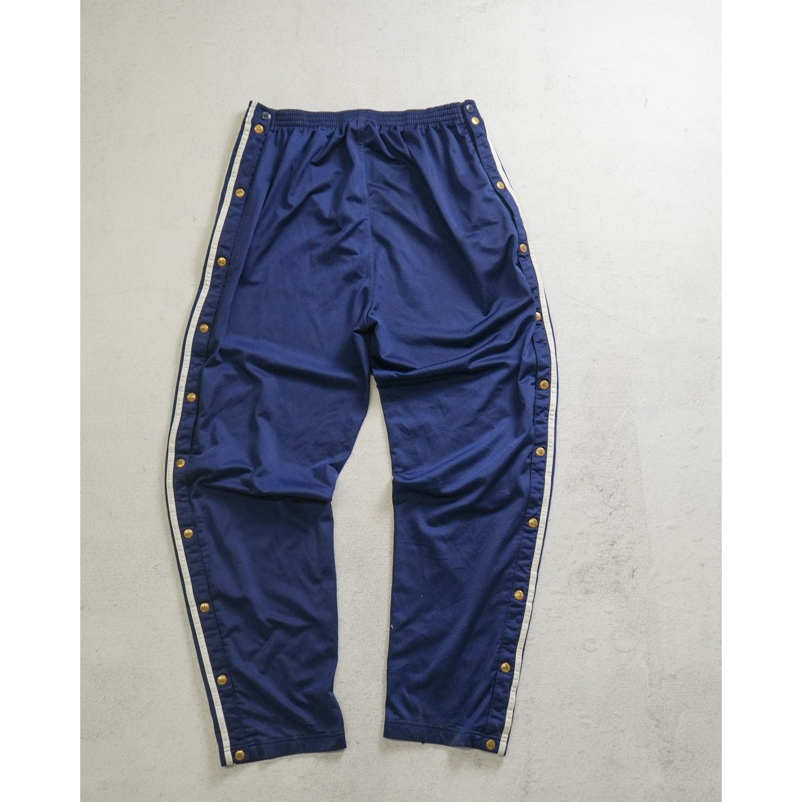 Adidas Vintage 90s Adidas Tearaway Blue Track Pants - Men's XL Size US 38 / EU 54 - 2 Thumbnail