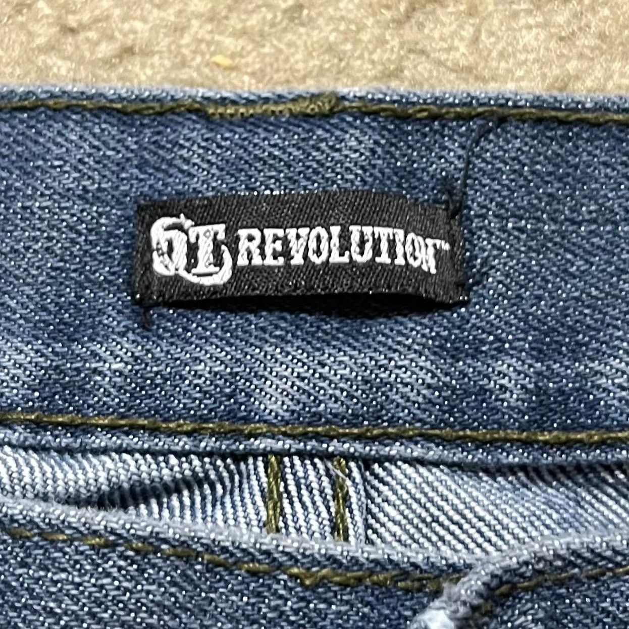 Other Y2K Revolution Baggy Skater Acid Washed Camo Pocket Jorts 38 Size US 38 / EU 54 - 4 Thumbnail