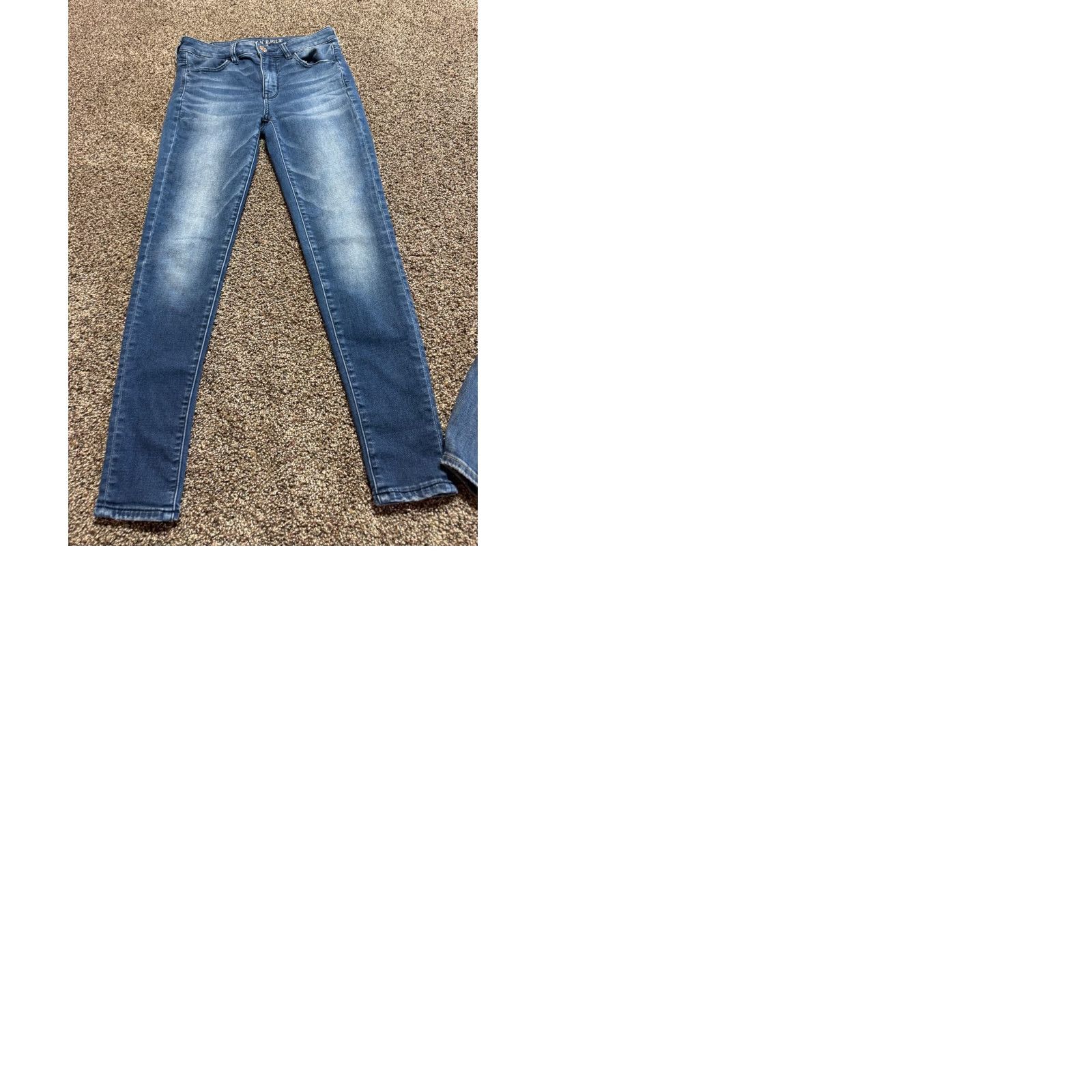 American Eagle Outfitters American Eagle Jeans Women's Size 4 Blue Denim Jegging Skinny Lot Of 2 Size 27" / US 4 / IT 40 - 9 Thumbnail