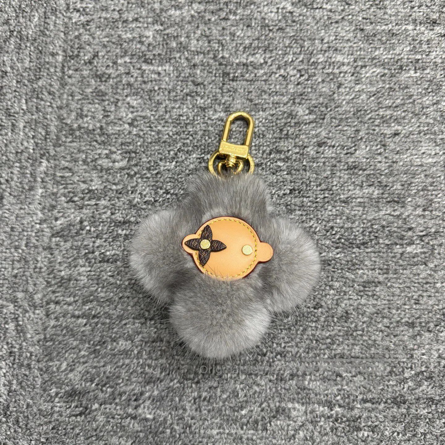 Louis Vuitton Louis Vuitton Vivienne Mink Fur Keychain| Size ONE SIZE - 1 Thumbnail