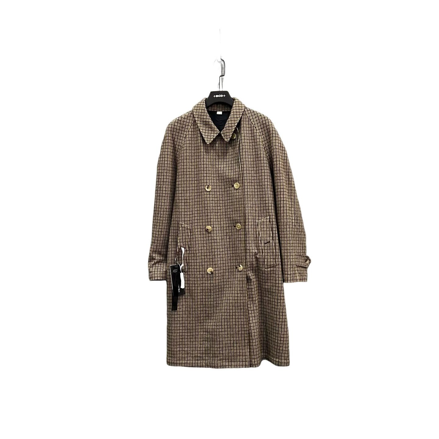 Gucci Gucci Reversible Check Double Breasted Coat EU 50 Size US M / EU 48-50 / 2 - 1 Thumbnail