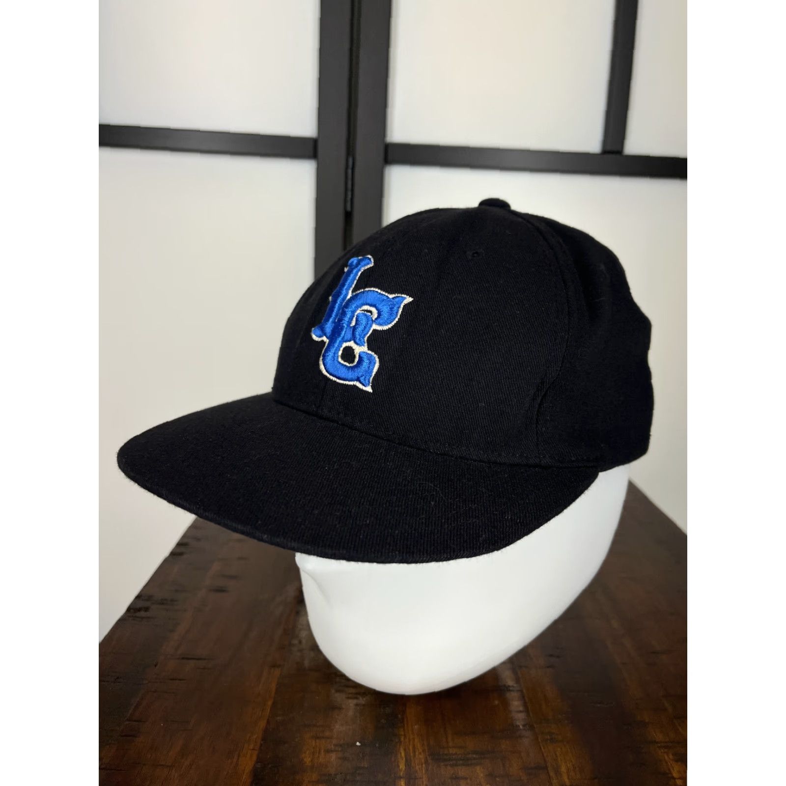 Vintage Lancers Hat Cap Pacific Headwear Baseball Cap 7 3/8 Black Poly Blend Men Adult Logo Twill Casual Vintage? No Size ONE SIZE - 4 Thumbnail