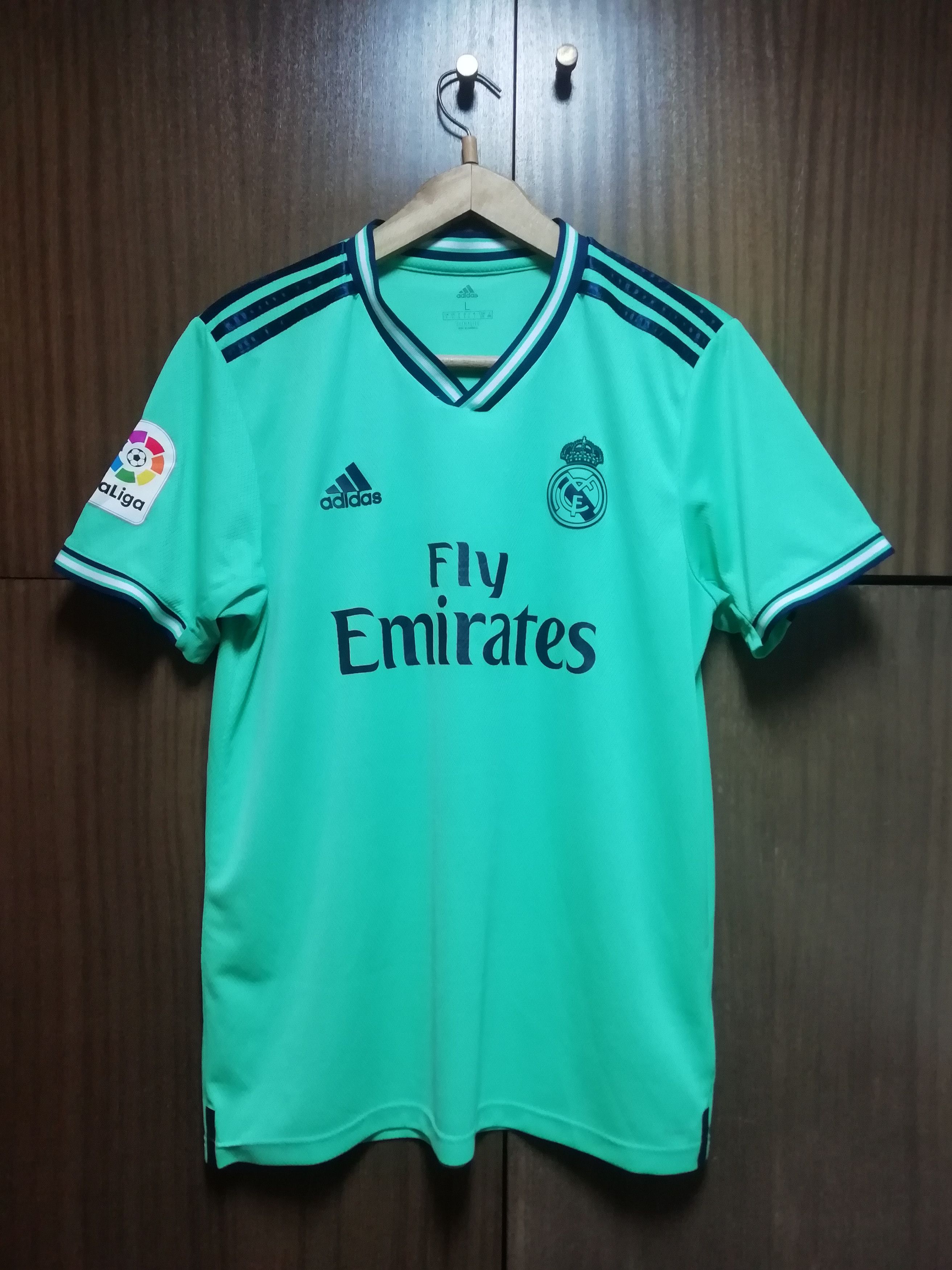 Camiseta Oficial Interior Del Real Madrid - 100% Algodón, Talla S, Escudo Estampado