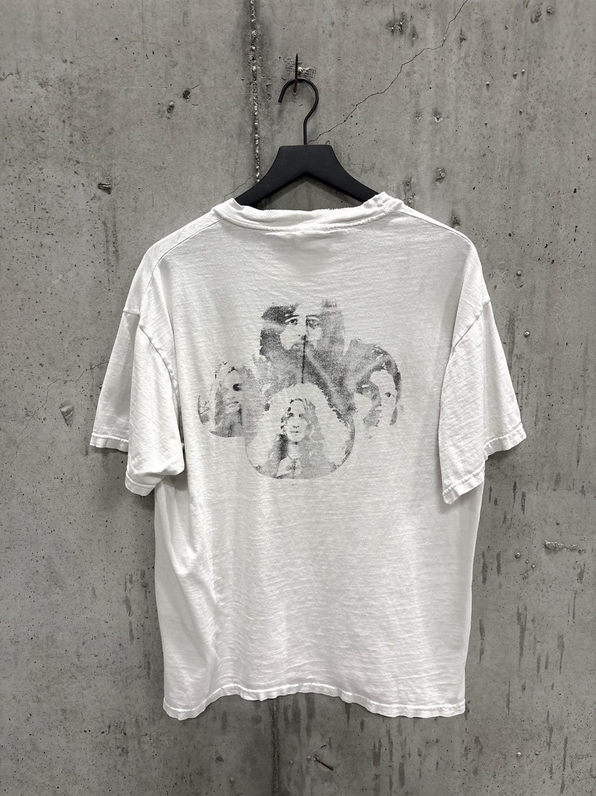Band Tees Vintage Led Zeppellin Shirt Faded Distressed GRUNGE Band Size US XL / EU 56 / 4 - 3 Thumbnail