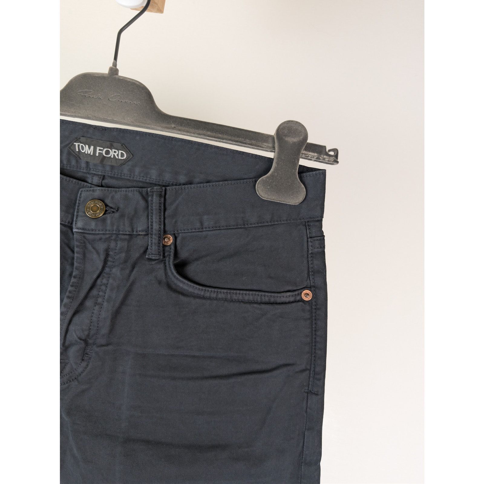 Tom Ford o1rshd1 Straight Fit Denim Jeans in Navy Blue Size US 30 / EU 46 - 5 Thumbnail