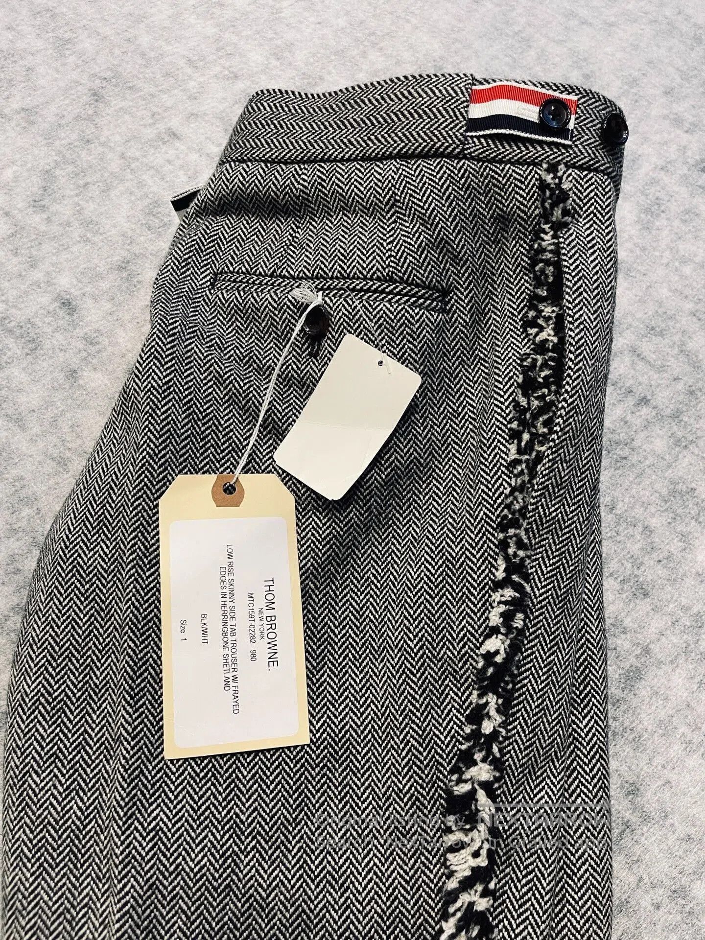 Thom Browne Thom Browne Low Rise Wool Suit Trousers. Size US 26 / EU 42 - 3 Thumbnail