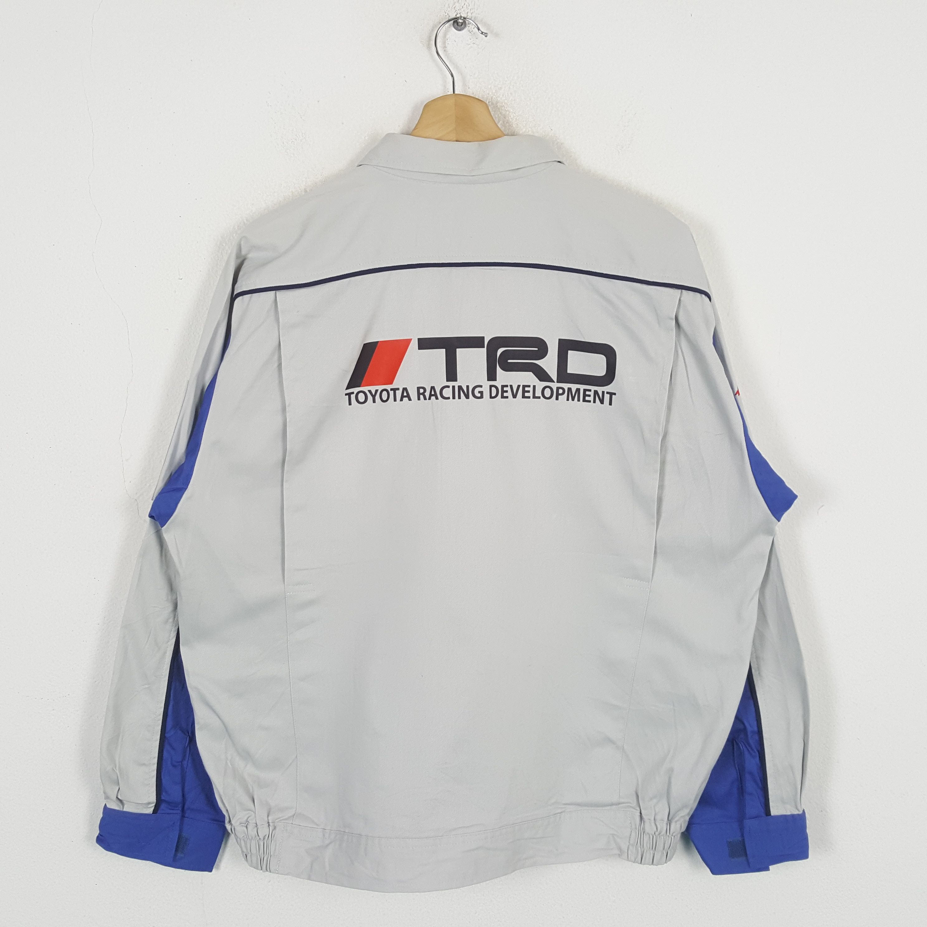 Japanese Brand × Vintage Vintage TRD Toyota Motorsports Racing Japanese Brand Jacket Size US L / EU 52-54 / 3 - 1 Thumbnail