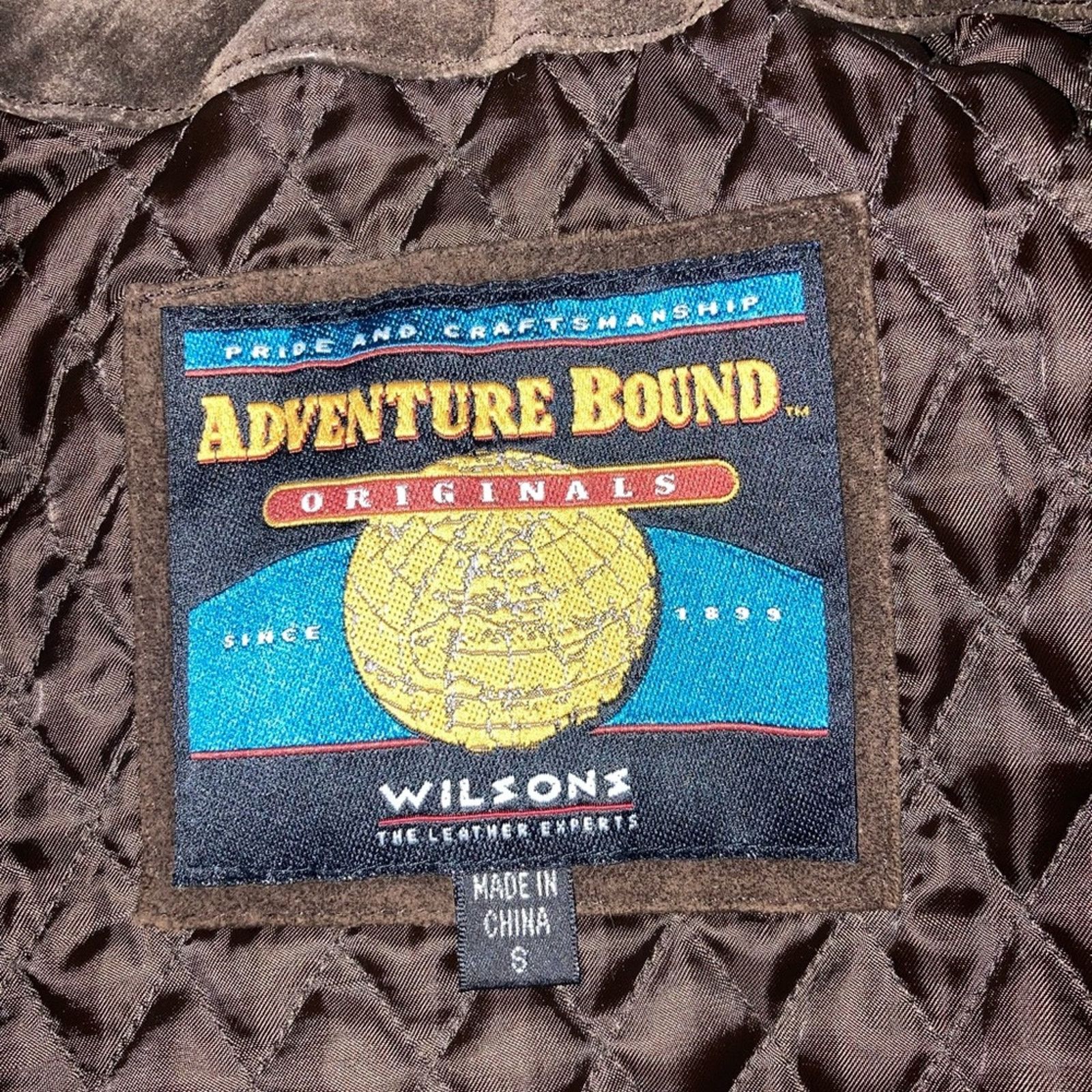 Wilsons Leather Wilson Leather Jacket Womens S Coat Lined Faux Fur Hood Boho Size S / US 4 / IT 40 - 11 Thumbnail