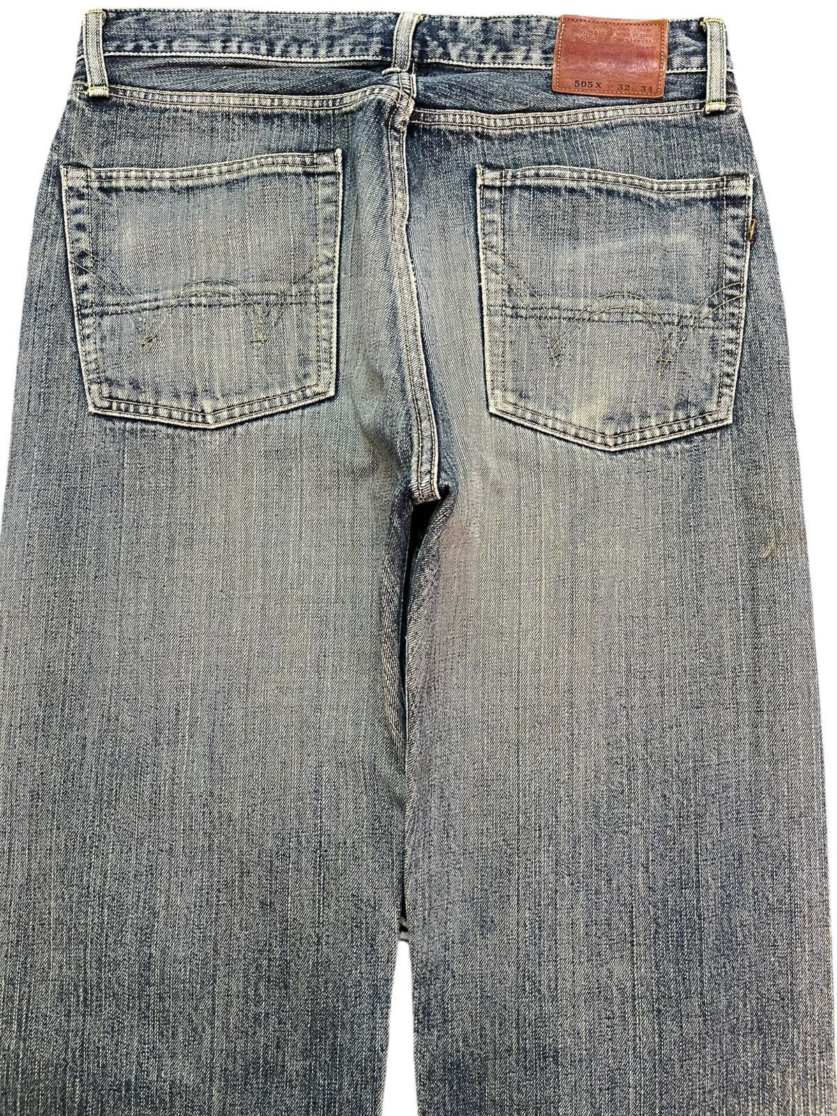 Edwin Vintage Edwin 505X Selvedge Distressed Denim Size US 32 / EU 48 - 7 Thumbnail