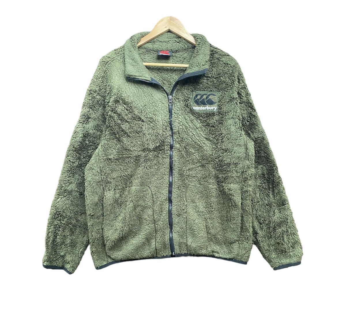 Canterbury of New Zealand × Vintage Vintage Canterbury Fleece Zipper Jacket Size US XL / EU 56 / 4 - 1 Thumbnail