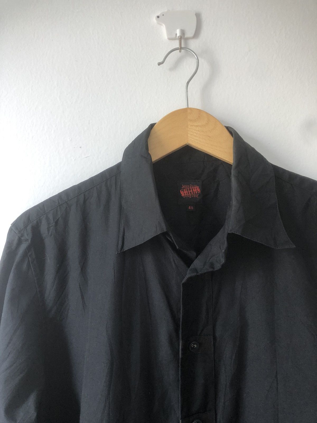 Jean Paul Gaultier Black shirt Size US M / EU 48-50 / 2 - 2 Thumbnail