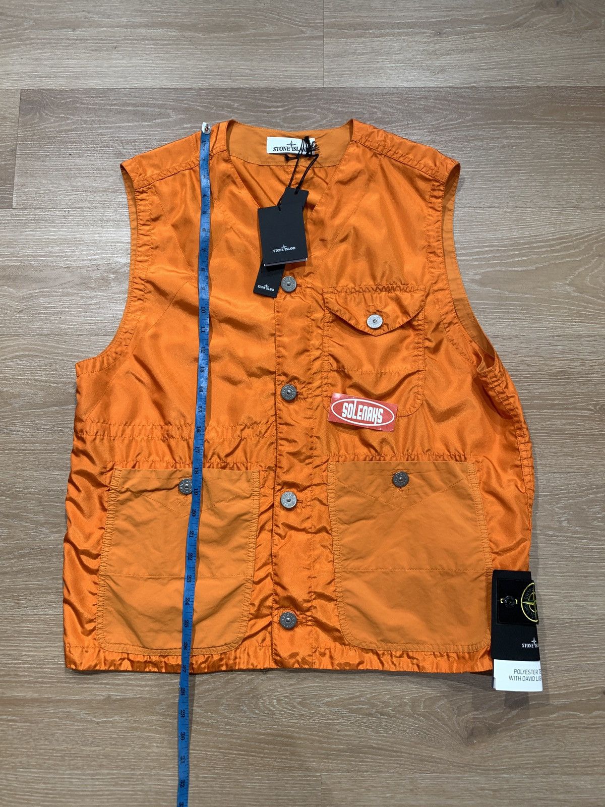 Stone Island Stone island tela david light tc vest rare Size US M / EU 48-50 / 2 - 8 Thumbnail