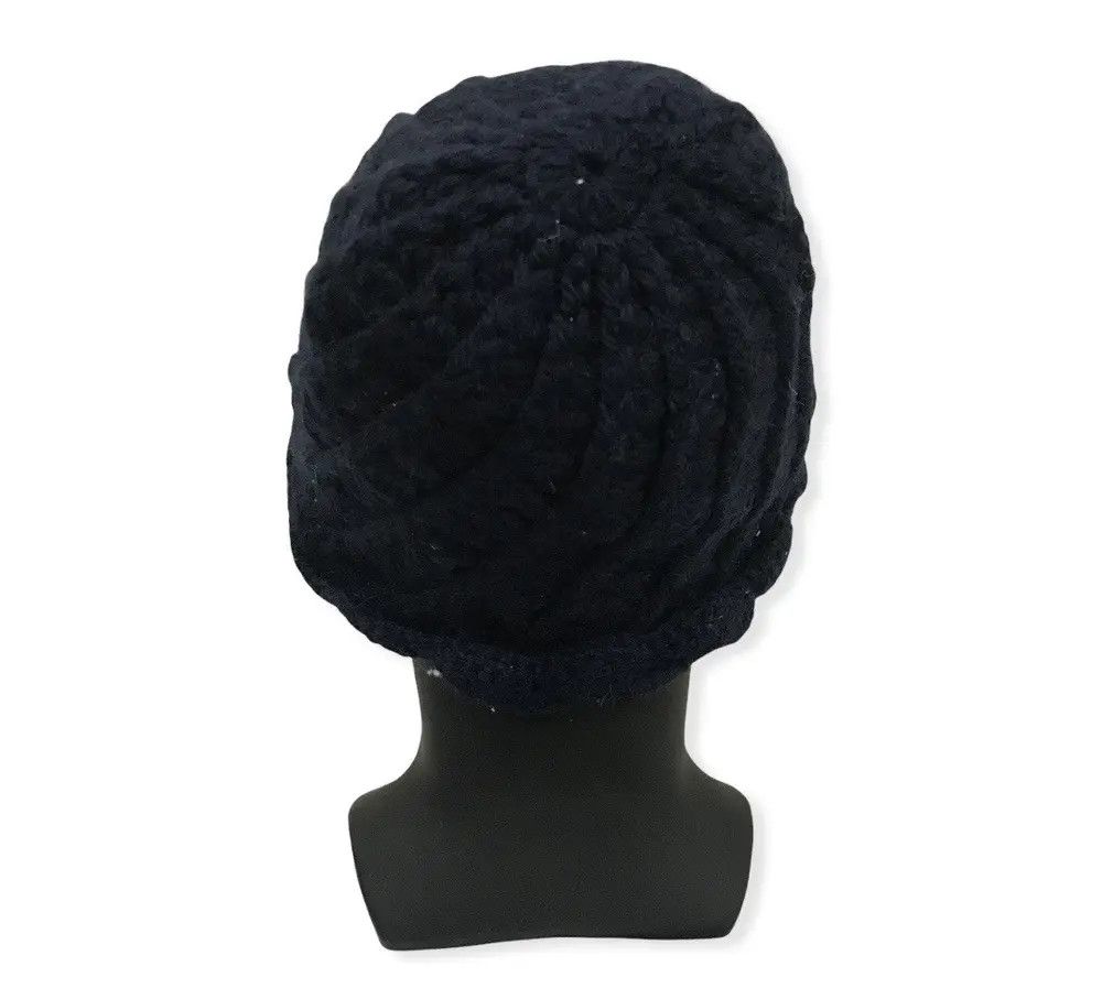 Japanese Brand × Vintage Japanese Brand Plain Knit Beanie Hat Size ONE SIZE - 4 Thumbnail